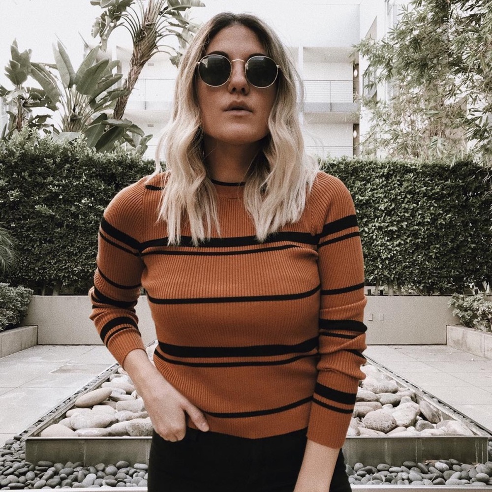 Forever 21 striped sweater